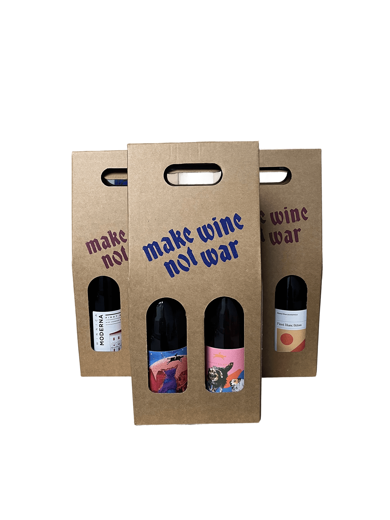 polish wine gift boxes, hand painted, choose or create your own. gift of discovery