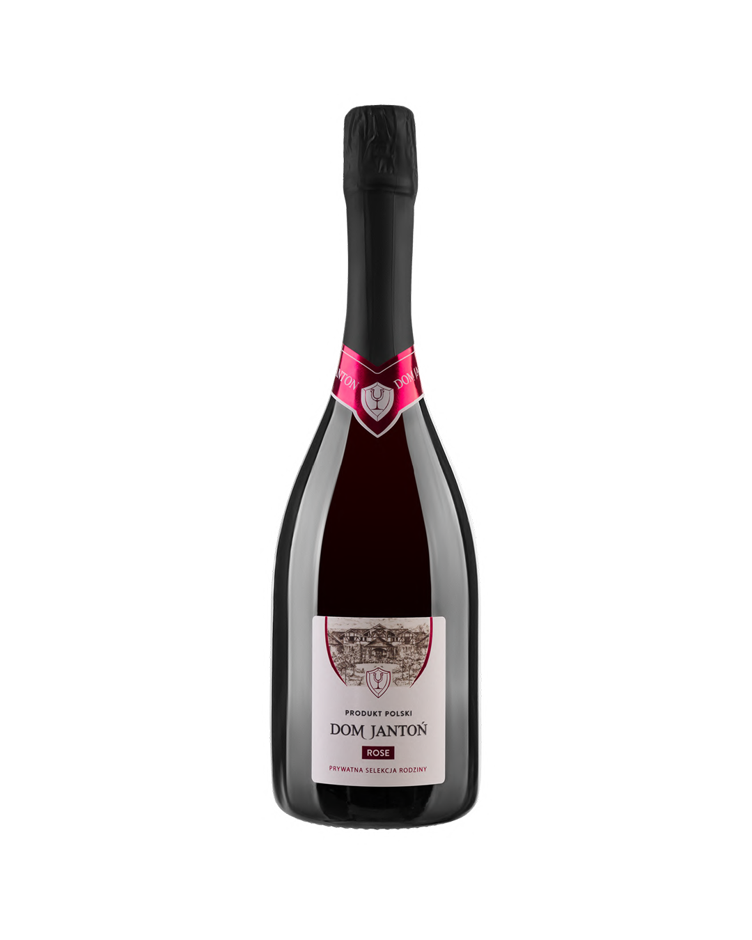 Dom Jantón rosé - POlish sparkling rose made from Seyval Blanc and Rondo