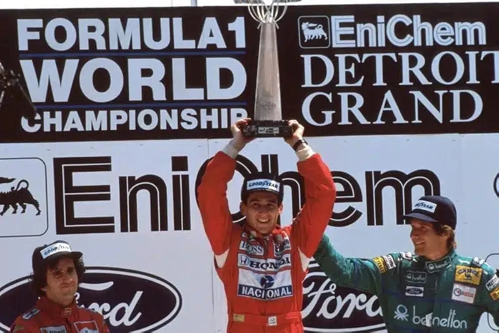 Detroit - Another 1 /2 with Senna on top again