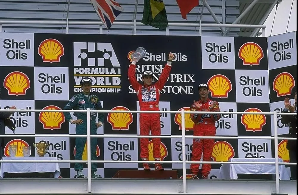 Britain - Senna dominates Silverstone