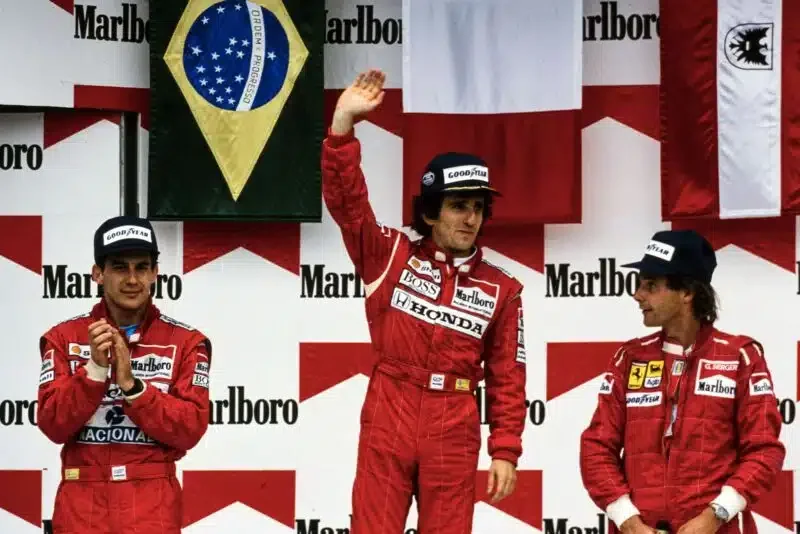 Mexico - Prost victorious again with Senna 2nd