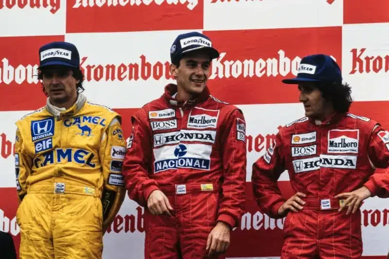 San Marino - 1 / 2 with Senna taking the spoils