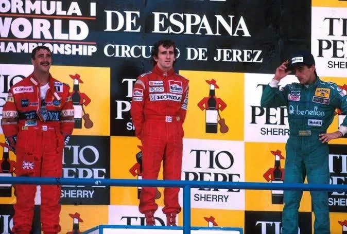Spain - Prost again on top in Jerez