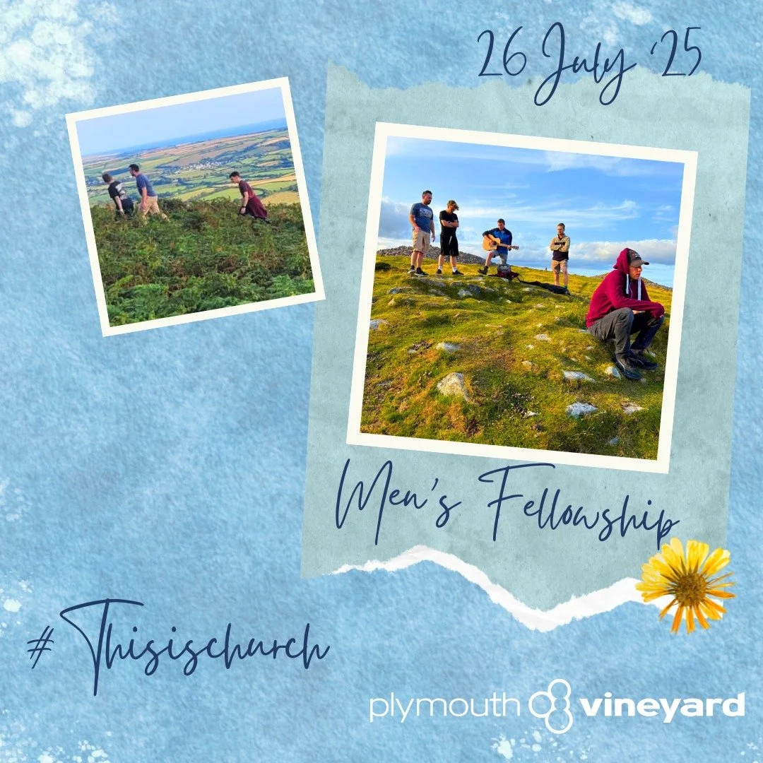 The fellas got together on Dartmoor at the weekend to hang out and worship together. #thisischurch 🙂🙏