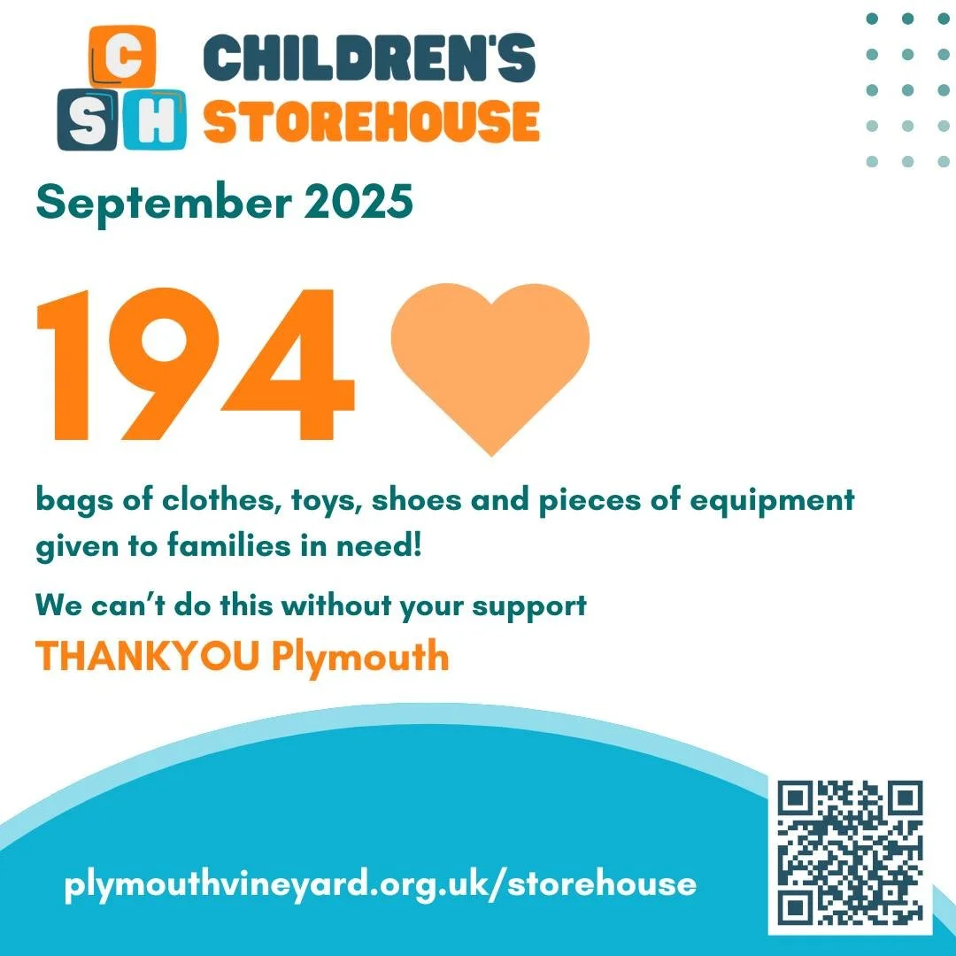 94 bags shared.
24 new families welcomed.
42 families supported in September. ❤️

Every bag tells a story of hope.
Every gift makes it possible.

✨ Join our Be a Friend campaign and help us keep passing on kindness: [link in bio]

#Plymouth #Communit