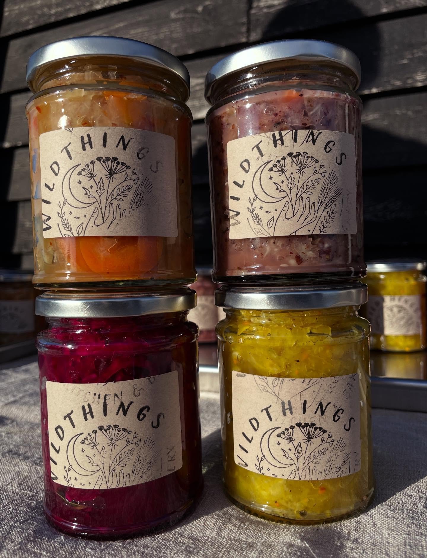 The next batch of ferments are tasting great, just need another day or two, these should be on the shelves by Friday! Only ever made with chemical free seasonal veg! Treat your gut this January ! 💚💚