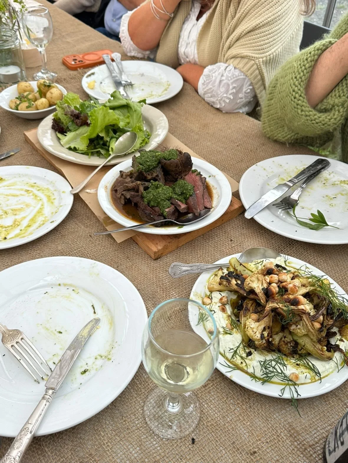 First Feast at the Farm
