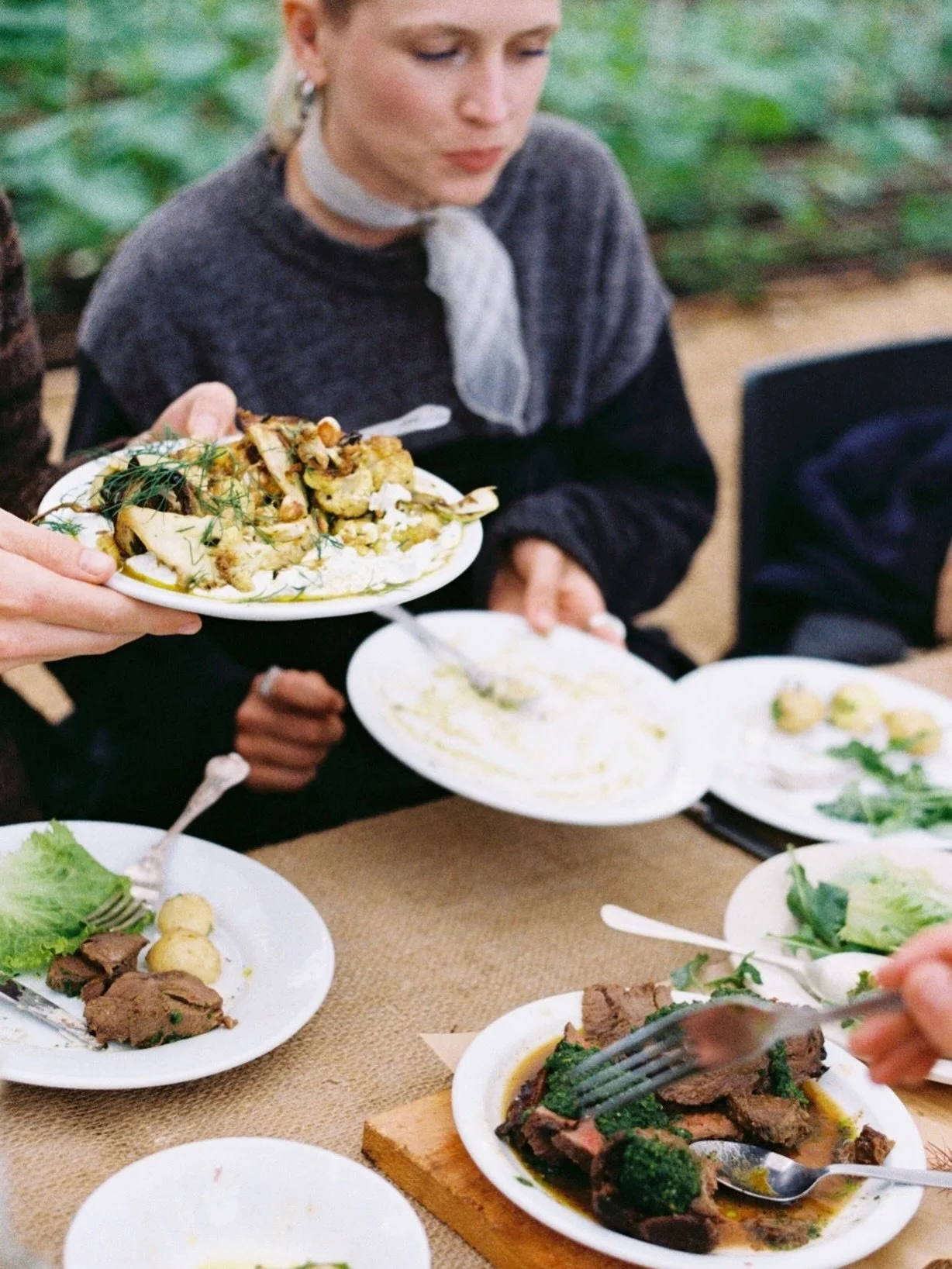 Thank you so much to everyone who joined us for our first Feast at the Farm at Wendling Beck Market Garden!

It was such a lovely evening around the table, celebrating early summer, fire, and harvests from the Market Garden team and the surrounding l