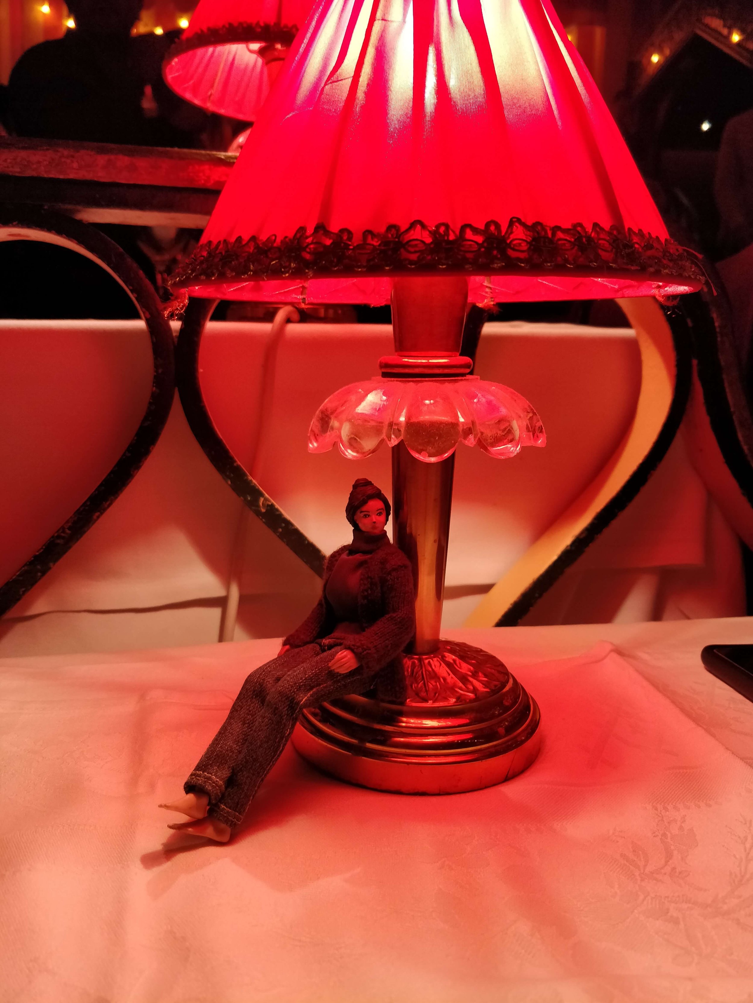 At the Moulin Rouge!