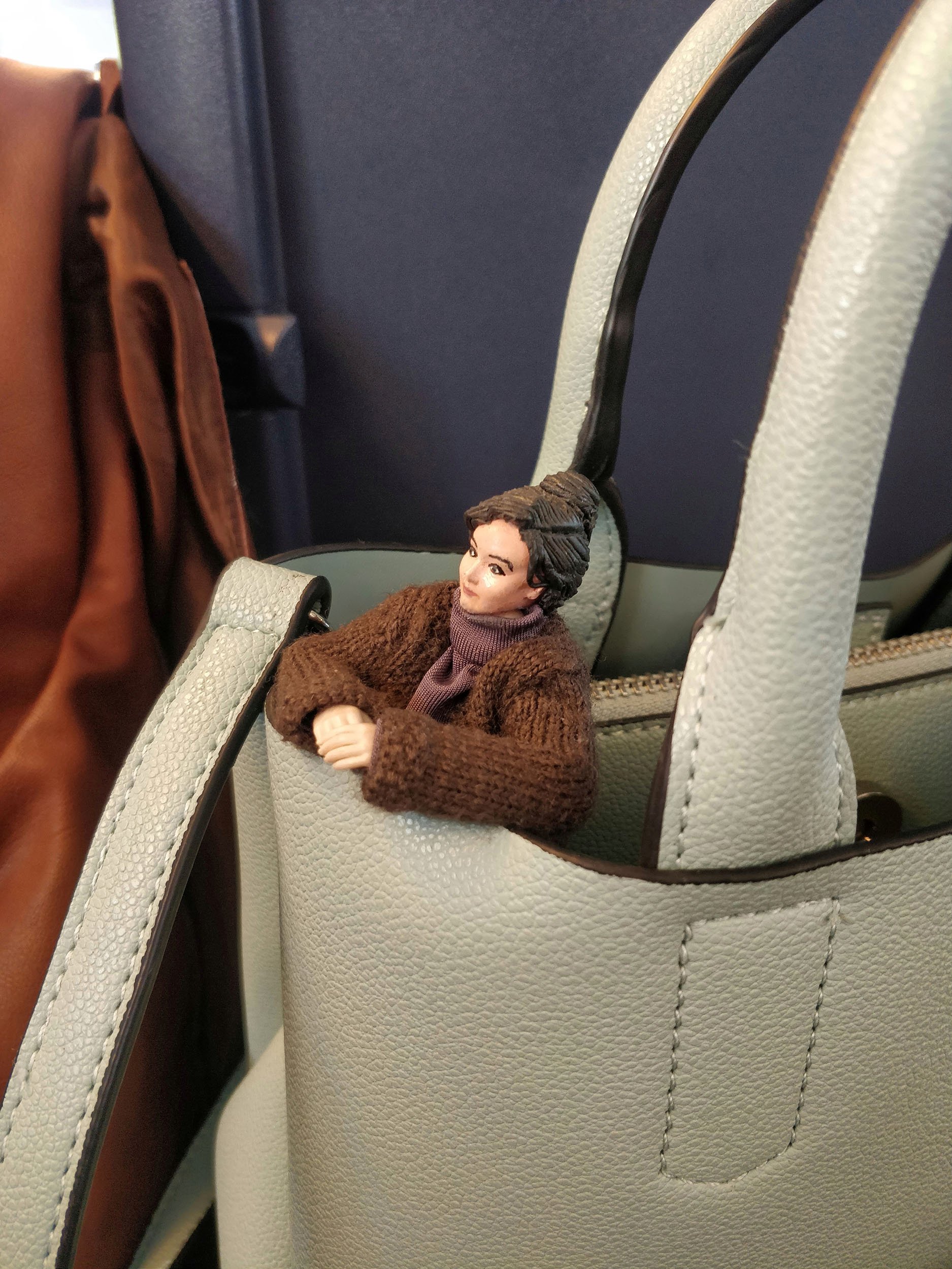 On the train from Paris back to Germany