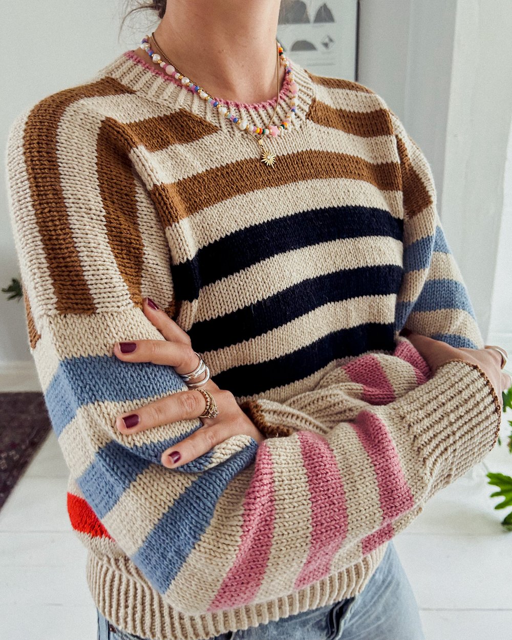Stripe Hype Sweater (ENG) — Kutovakika