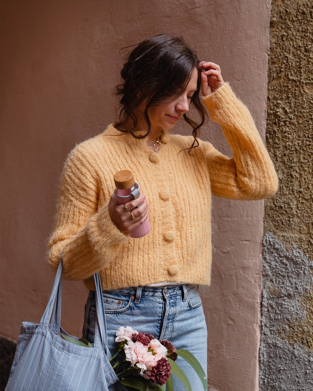 Honey Cardigan — Cropped Alpaca Cardigan Knitting Pattern
