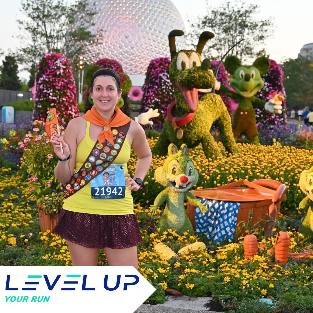 #medalmonday comes from Denise @denisezeiders in Epcot! She actually completed all three distances in Walt Disney world this weekend - 5k, 10k and 10 miler 🥇🥇🥇#rundisney #wildernessexplorer #proudcoach
