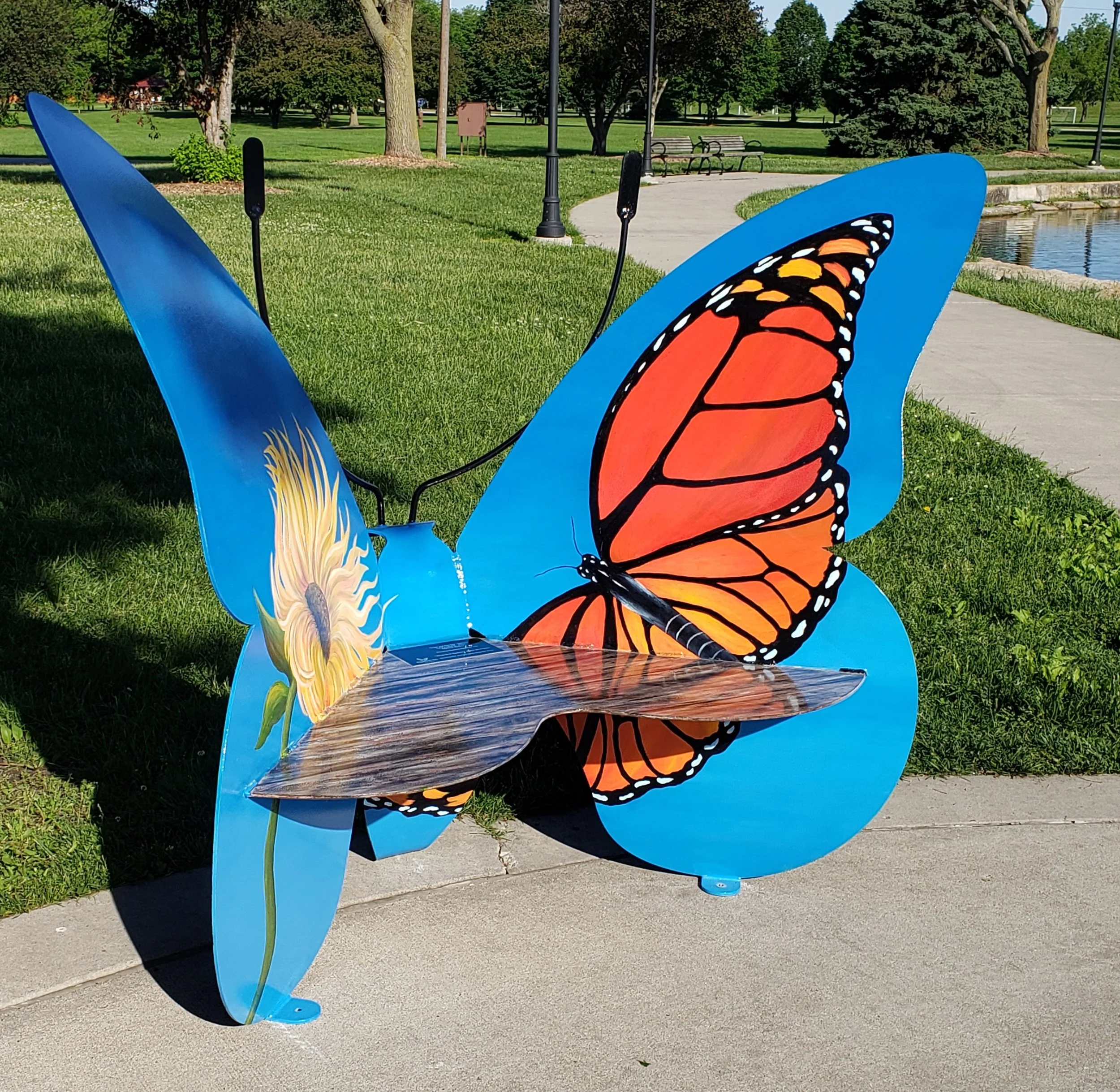 Butterfly Benches — Papillion Community Foundation
