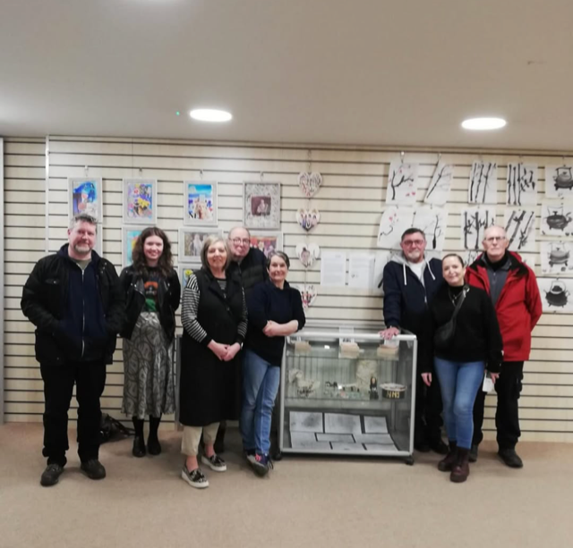 Mar 2024 Shore Collective artists worked with different community groups, carrying out a range of workshops from Chinese brush painting to ceramic sculpture. The work was exhibited at Oxford island Discovery Centre and the project was kindly funded b