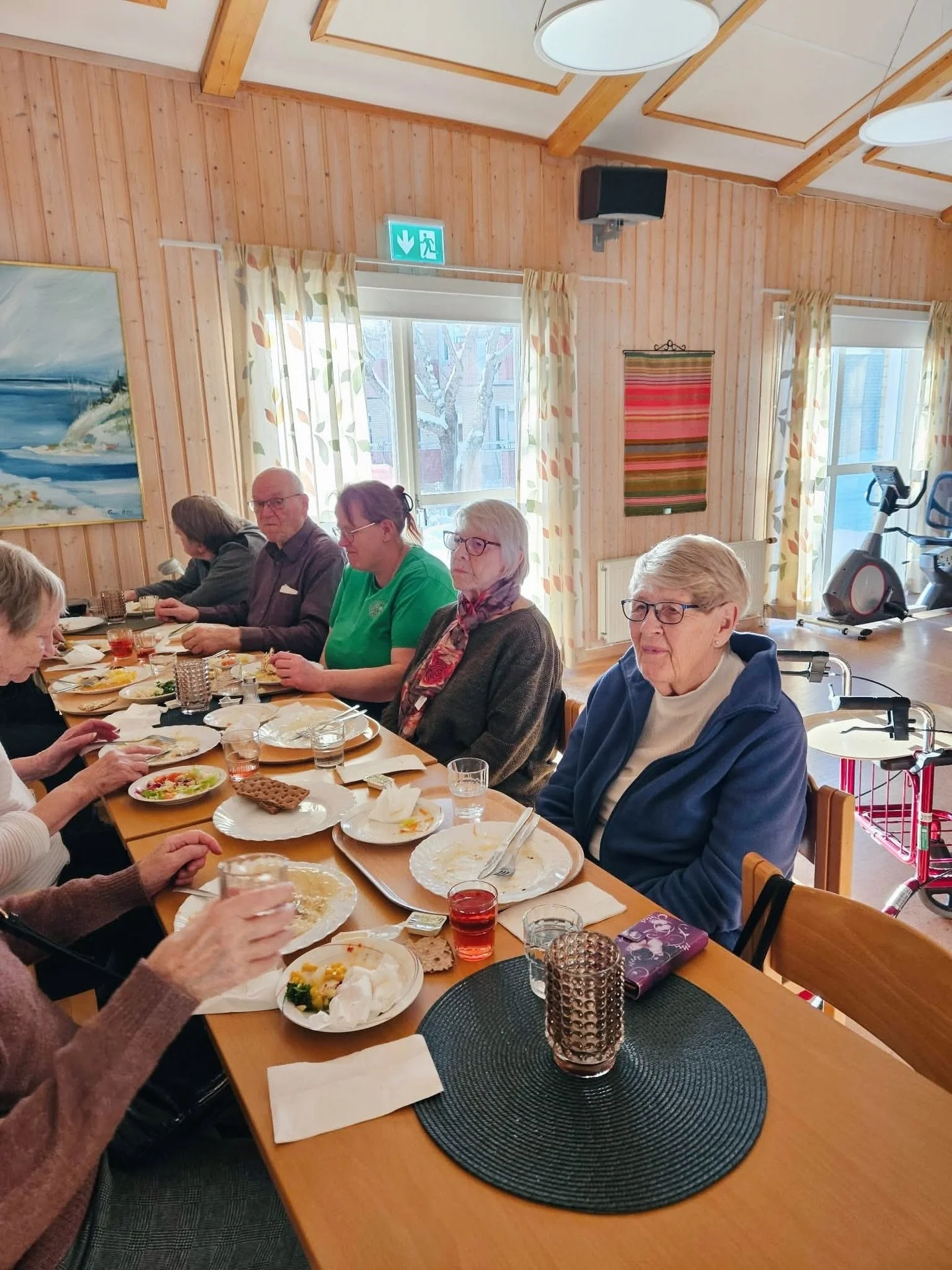 En god lunch fick det bli p&aring; Servicehuset i St&ouml;de idag 😁🍴