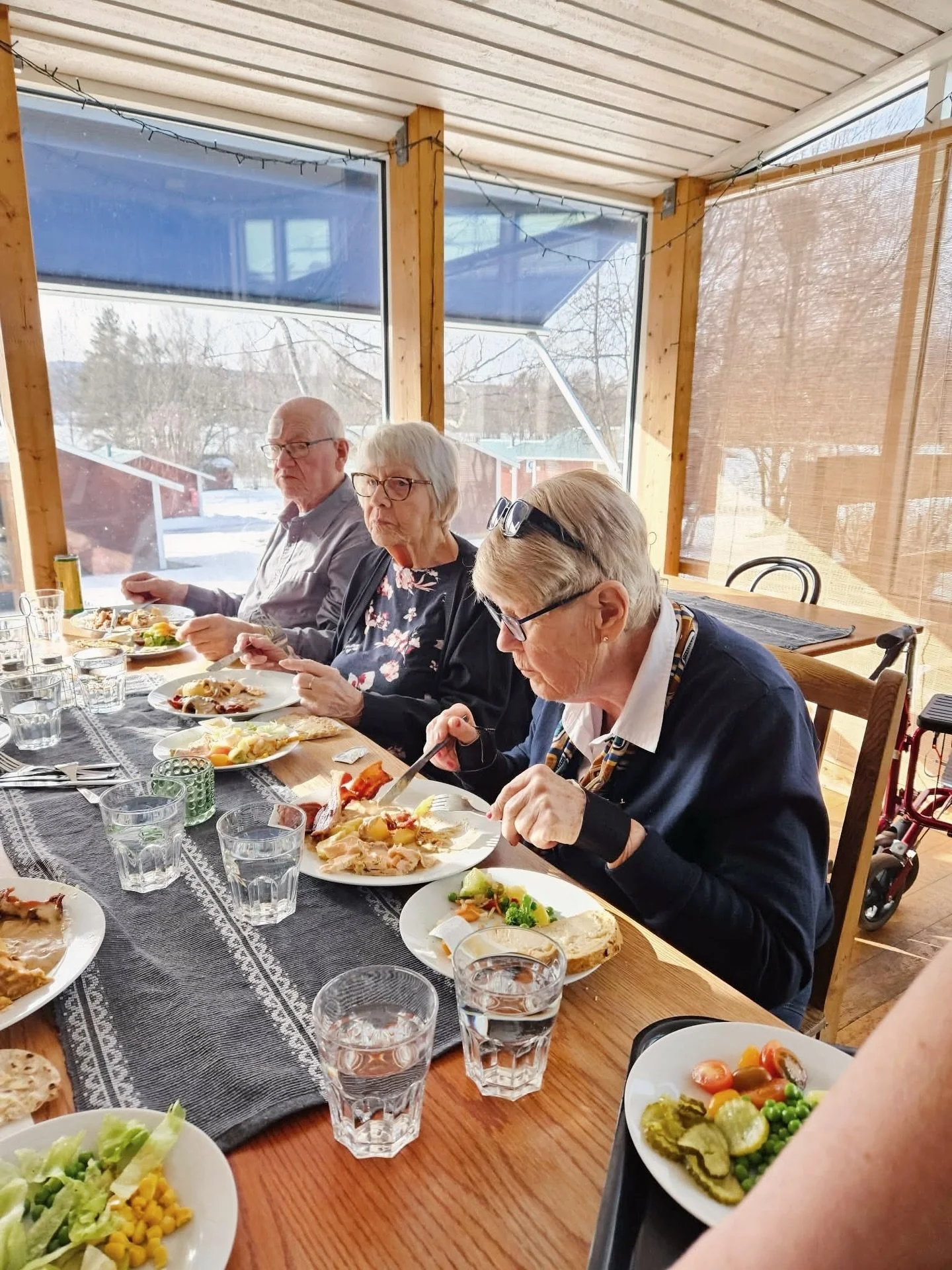 Lunch p&aring; Borsj&ouml; Strand ☀️