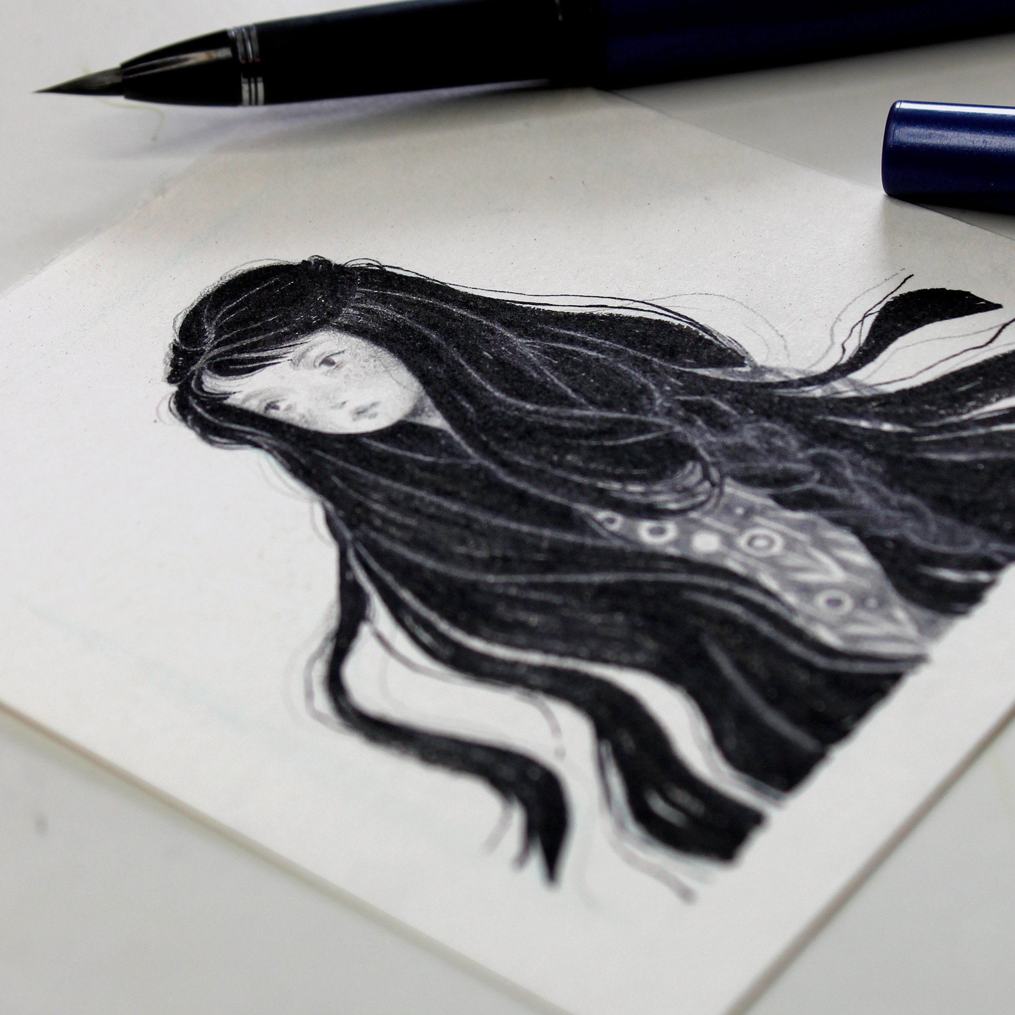 Elsewhere | Original Drawing