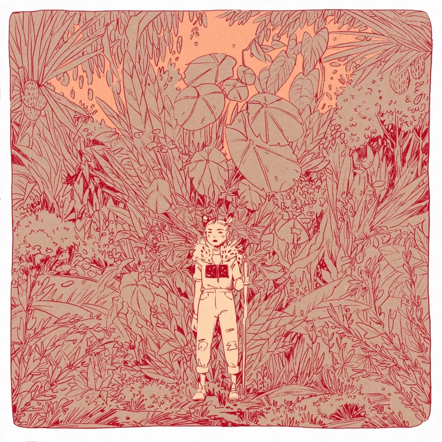 Queen of the jungle.
An illustration I created in 2020. I think a lot of us turned to nature back then.
#illustrations #inkdrawing #natureart #mixedmediaart