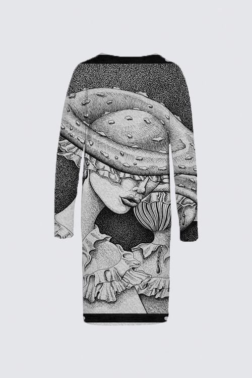 Agaric Allure Cardigan (Back)