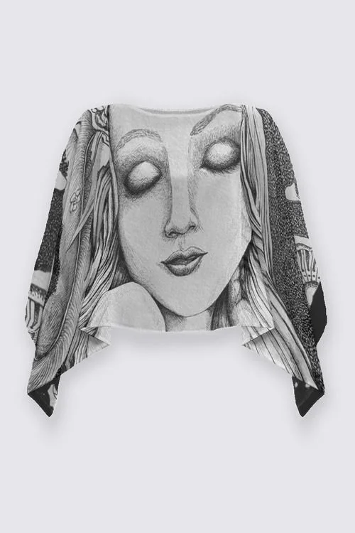 Reishi Reverie Scarlet Shawl