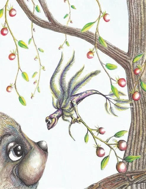 Two characters I created for "There I Am". A published children's book I had the pleasure to illustrate.