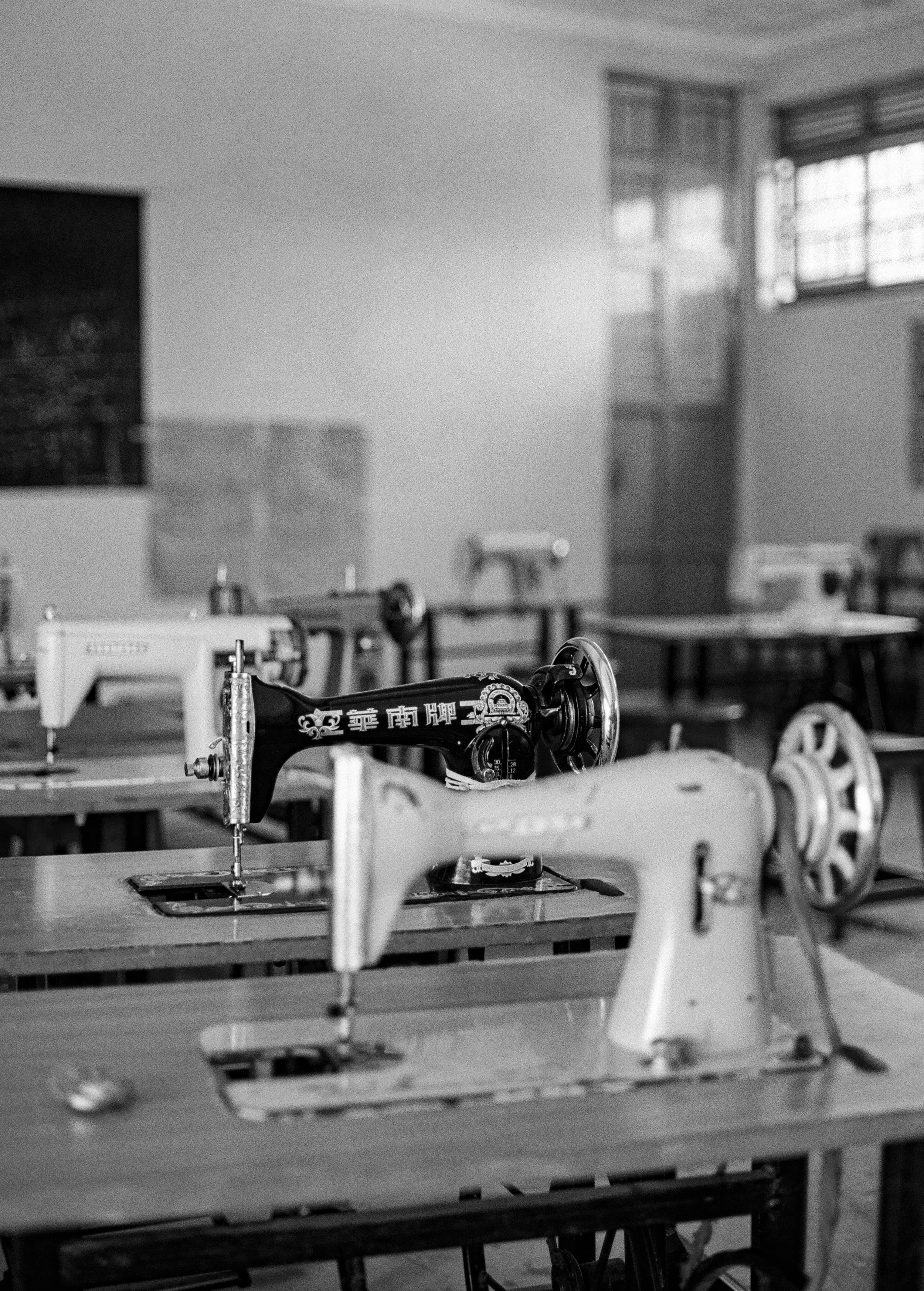 Sewing Class (BW)