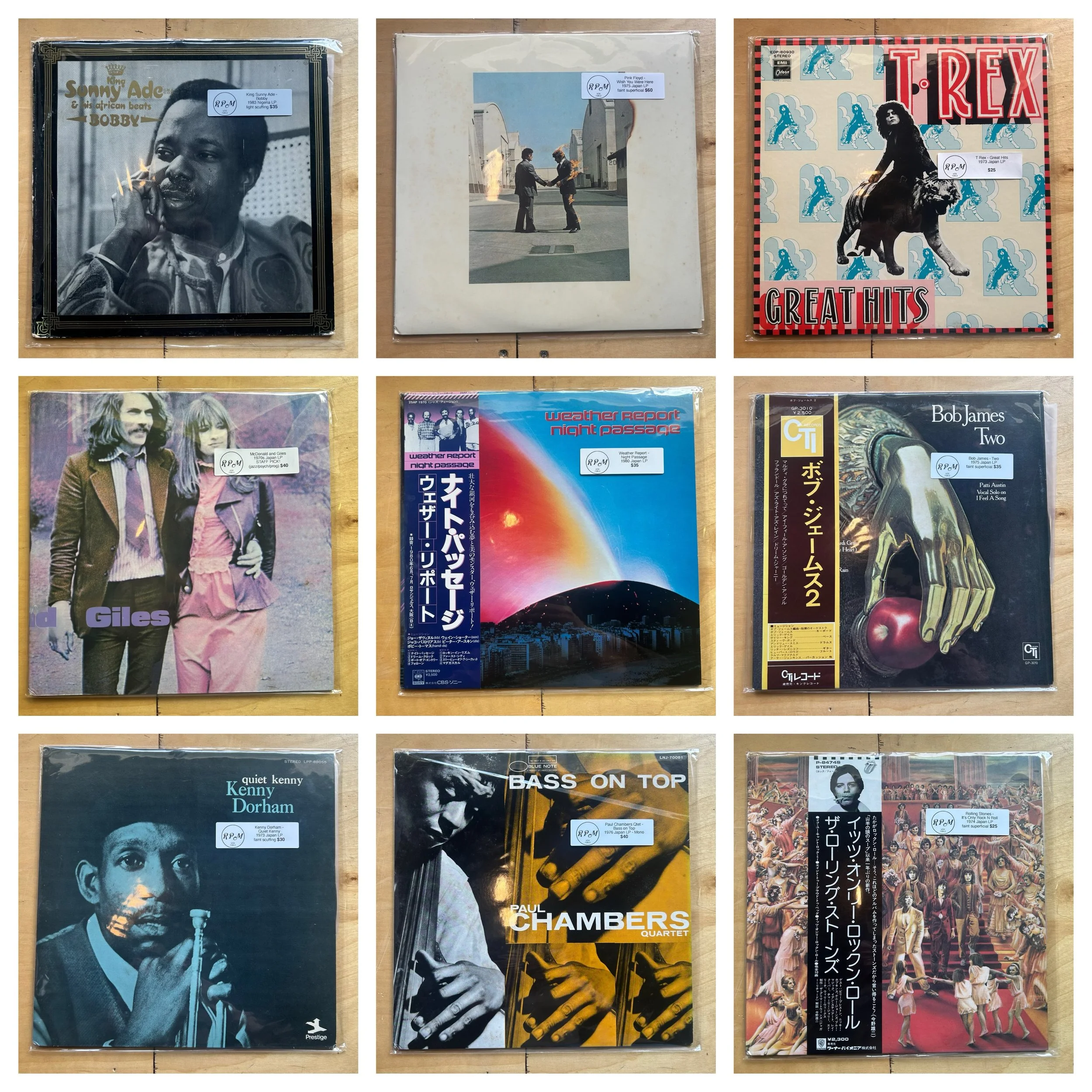 Highlights of the new stock! 

The bins are packed full at the moment across several genres. 

Stop by and see us this Friday and Saturday 11-6!