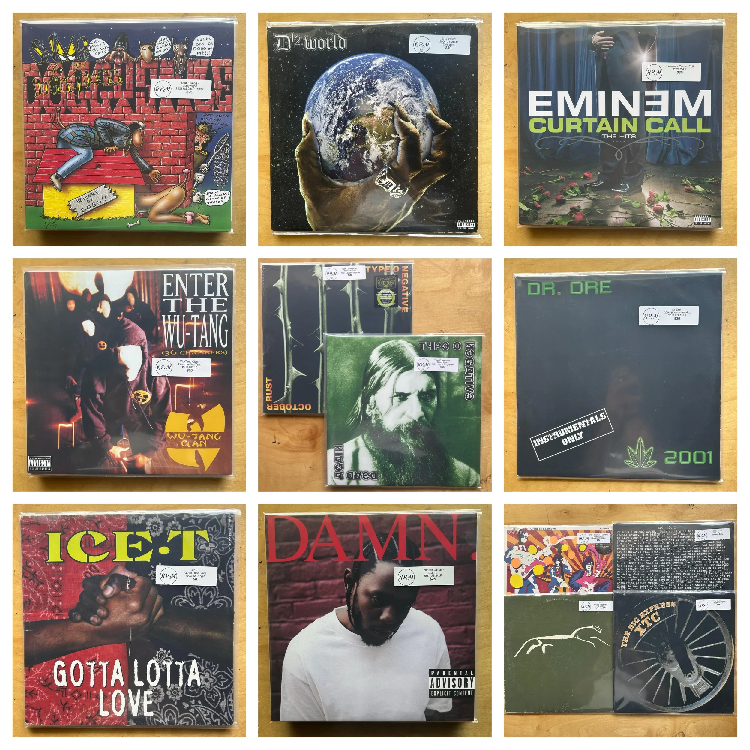 Trade-ins heading out for Tuesday!

Looking at a nice batch of vintage LPs for this weekend. Shop is totally stocked up across many areas right now!