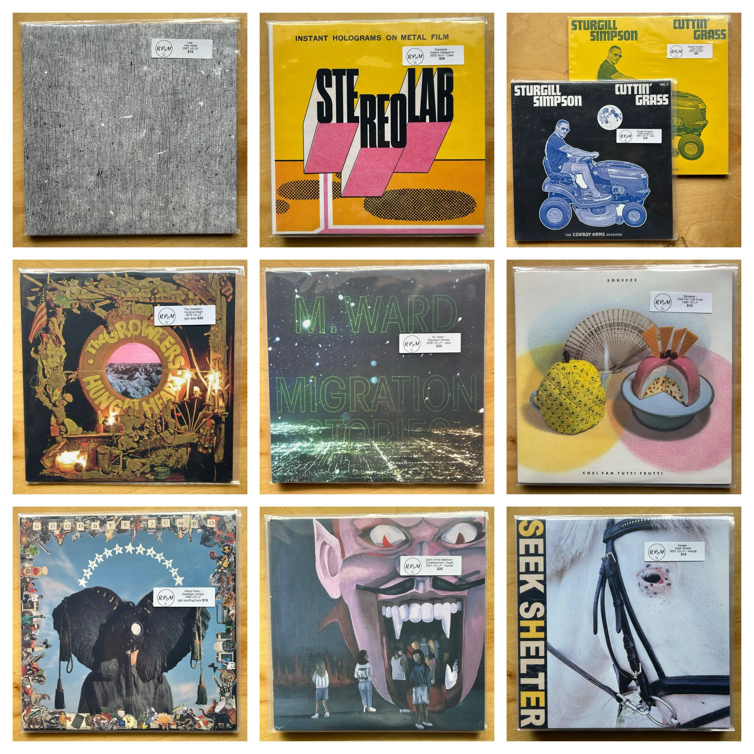 Some recent trade ins going out now!