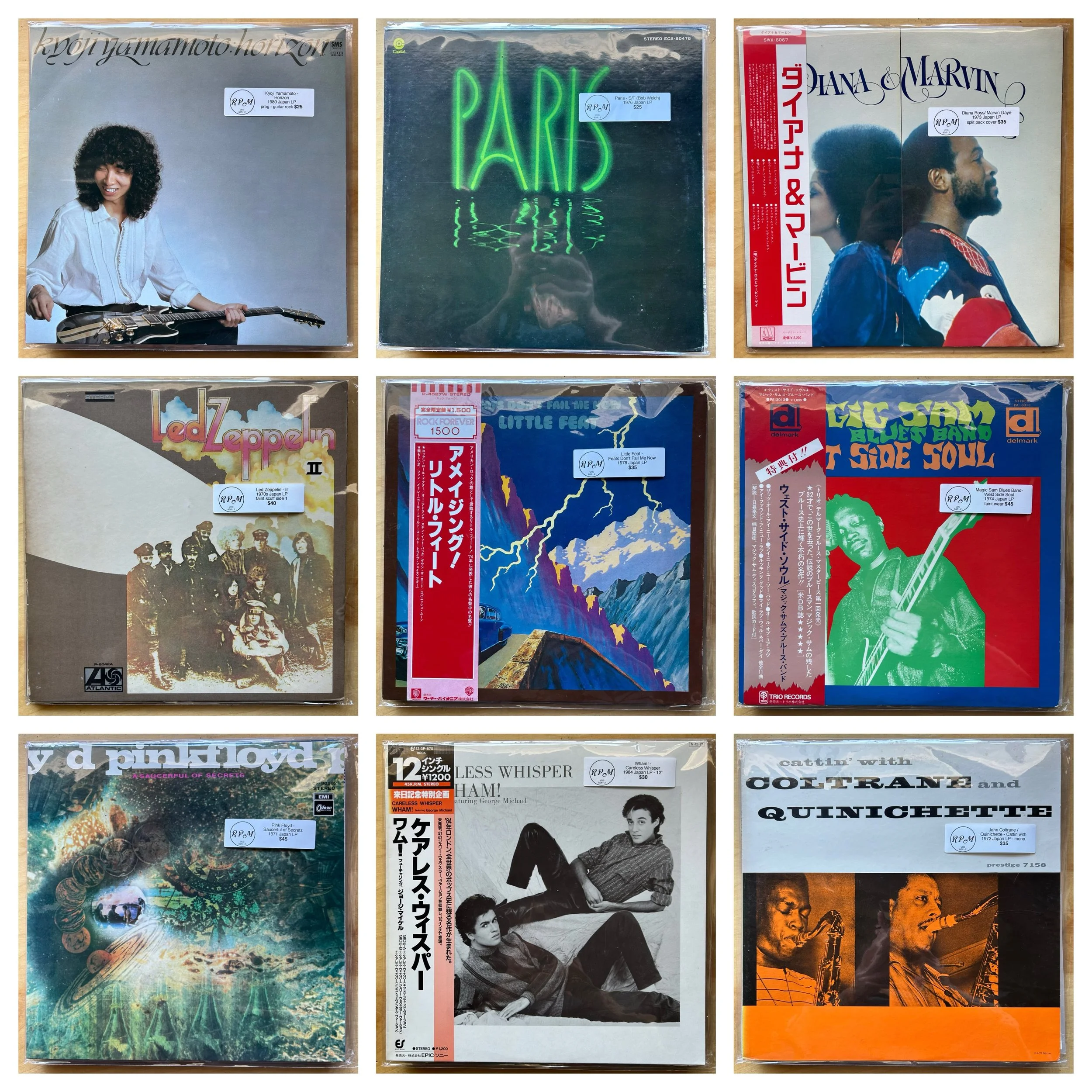 Out now! This weeks 2nd batch of Japanese LPs. 
The shop is stocked up and BUSY so stop by soon!