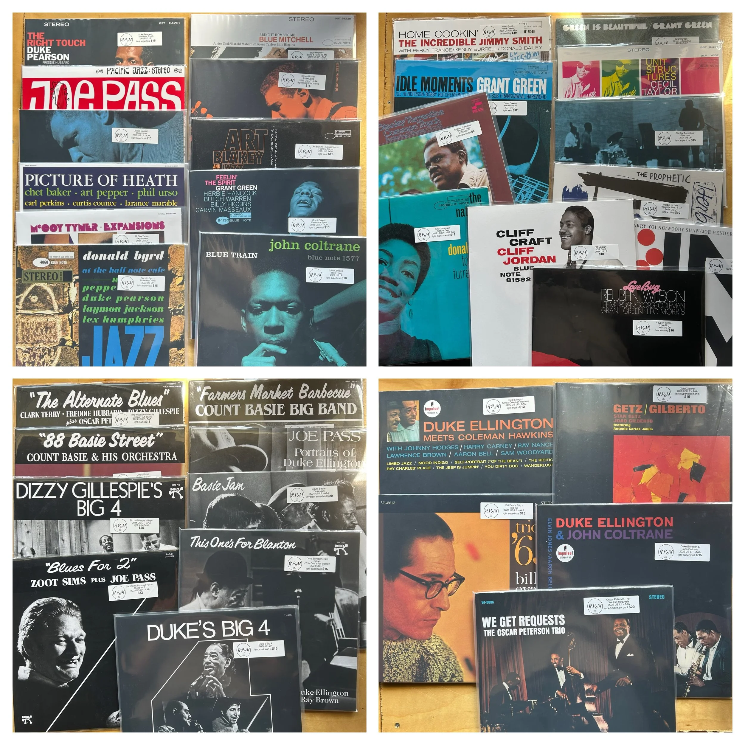 New arrivals heading out now! 

Great audiophile records, great titles, many with some cosmetic wear and priced accordingly! 

More to come later this week!