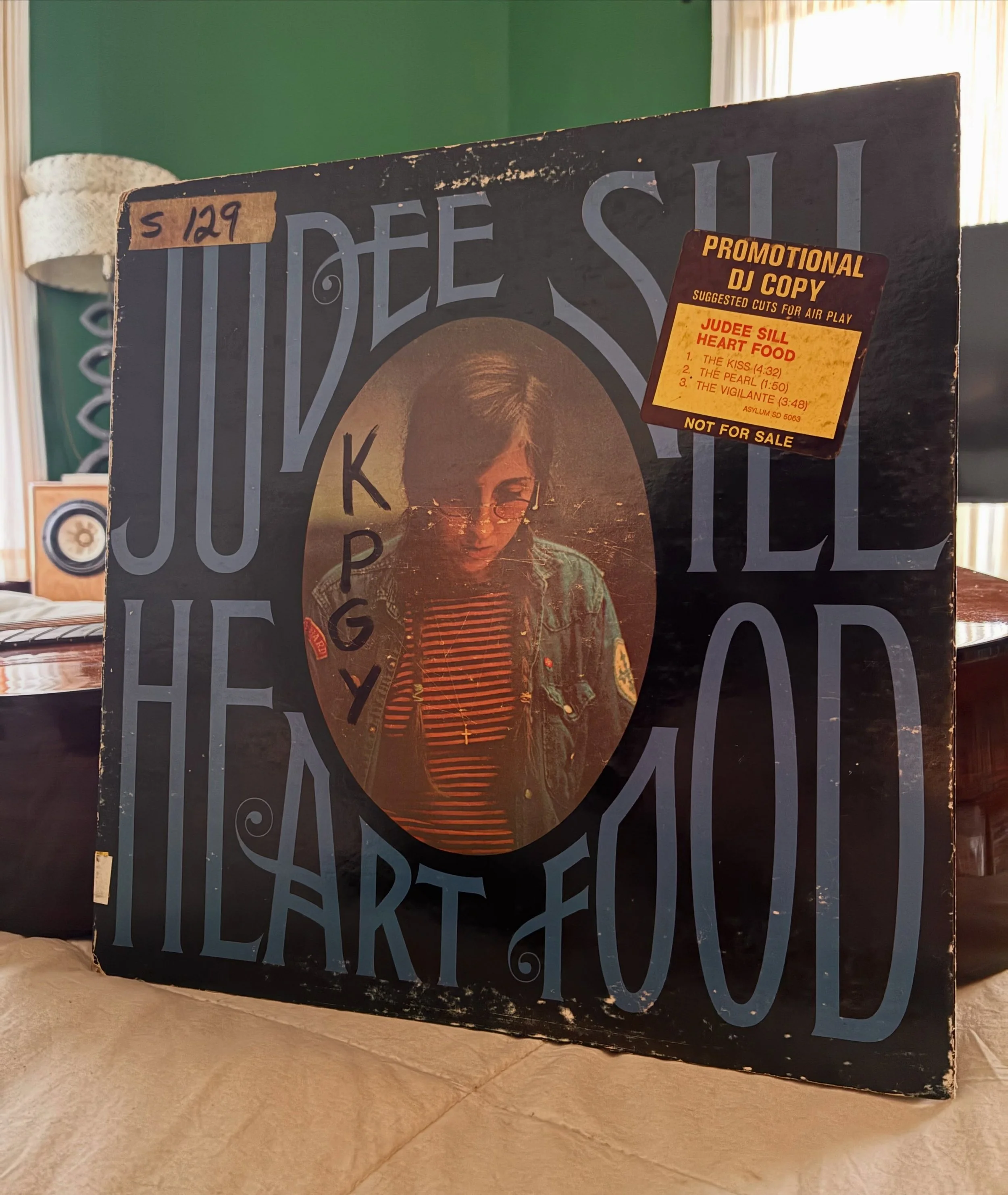 There is a certain cosmic attraction when it comes to Records and the people who seek them &mdash; today I was on the road with @greenwoodamplifiers picking records and as we set out, John said he might really like to see Judee Sill&rsquo;s Heart Foo