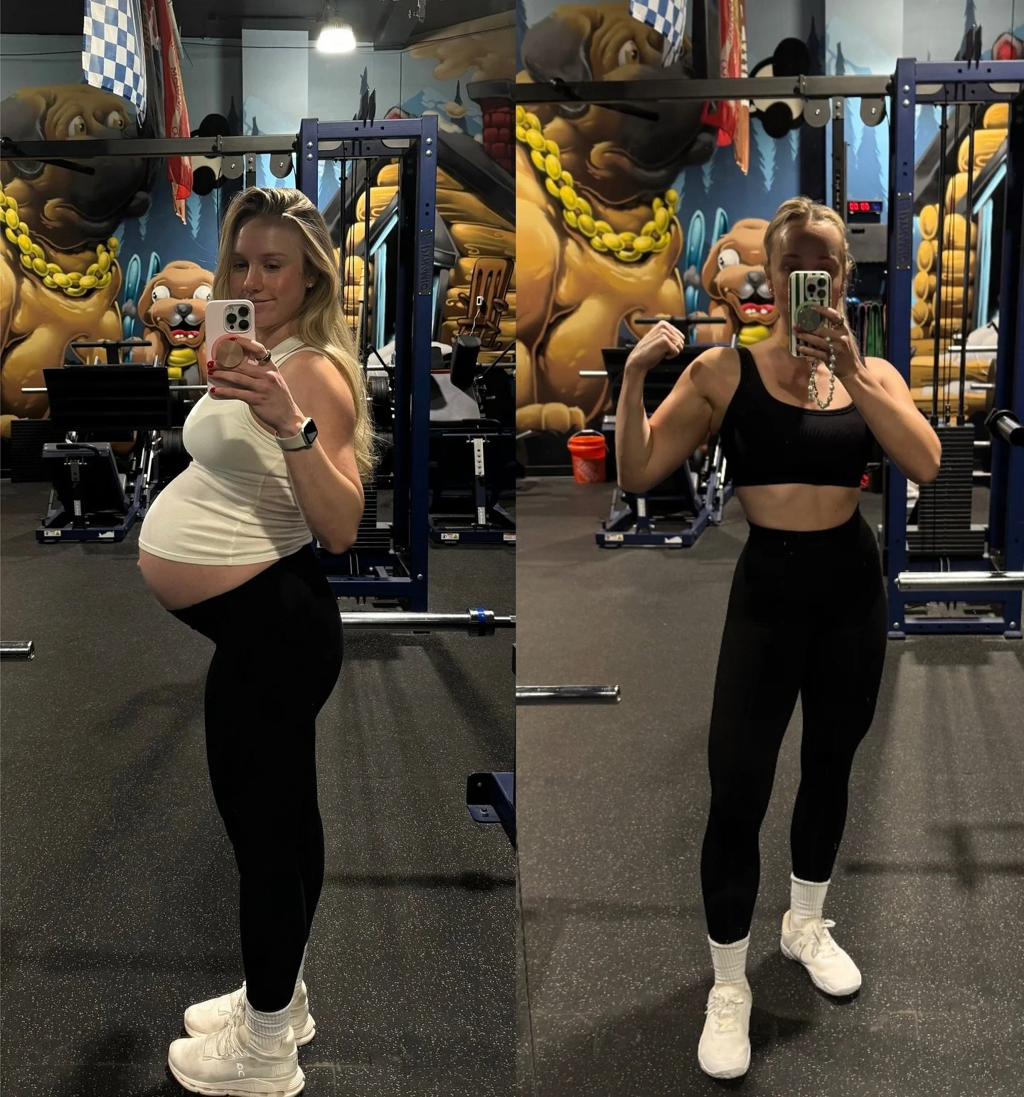 9 months in&hellip; 9 months out&hellip; and still finding my strength again. Postpartum fitness hasn&rsquo;t been about &lsquo;getting back&rsquo; but instead about healing, rebuilding, relearning, and showing up when it&rsquo;s pretty damn hard 💪 