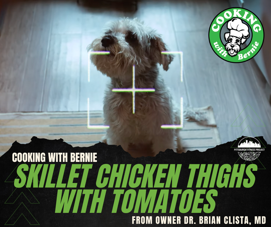 SKILLET CHICKEN THIGHS WITH TOMATOES