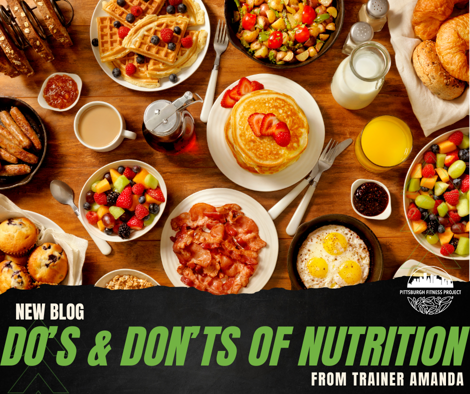 DO’S &amp; DON’TS OF NUTRITION