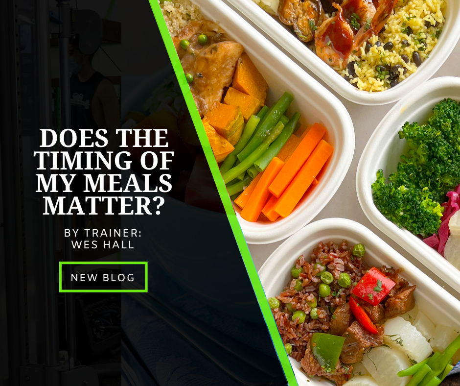 DOES THE TIMING OF MY MEALS MATTER?