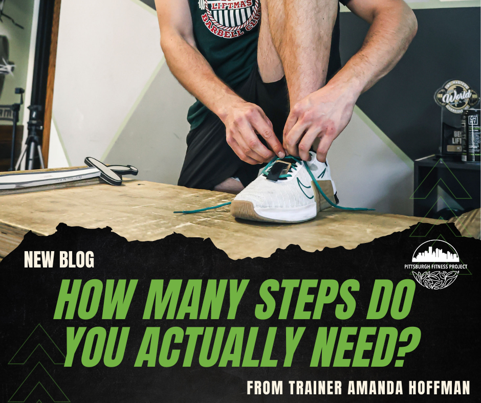 HOW MANY STEPS DO YOU ACTUALLY NEED?