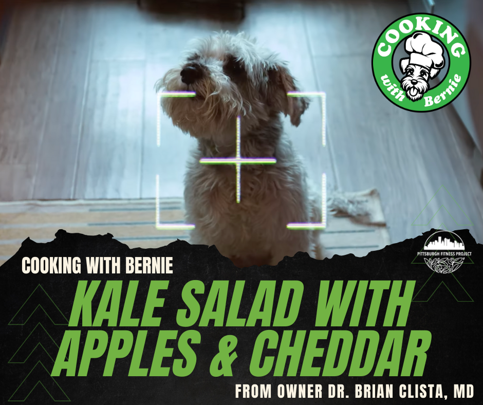 KALE SALAD WITH APPLES &amp; CHEDDAR