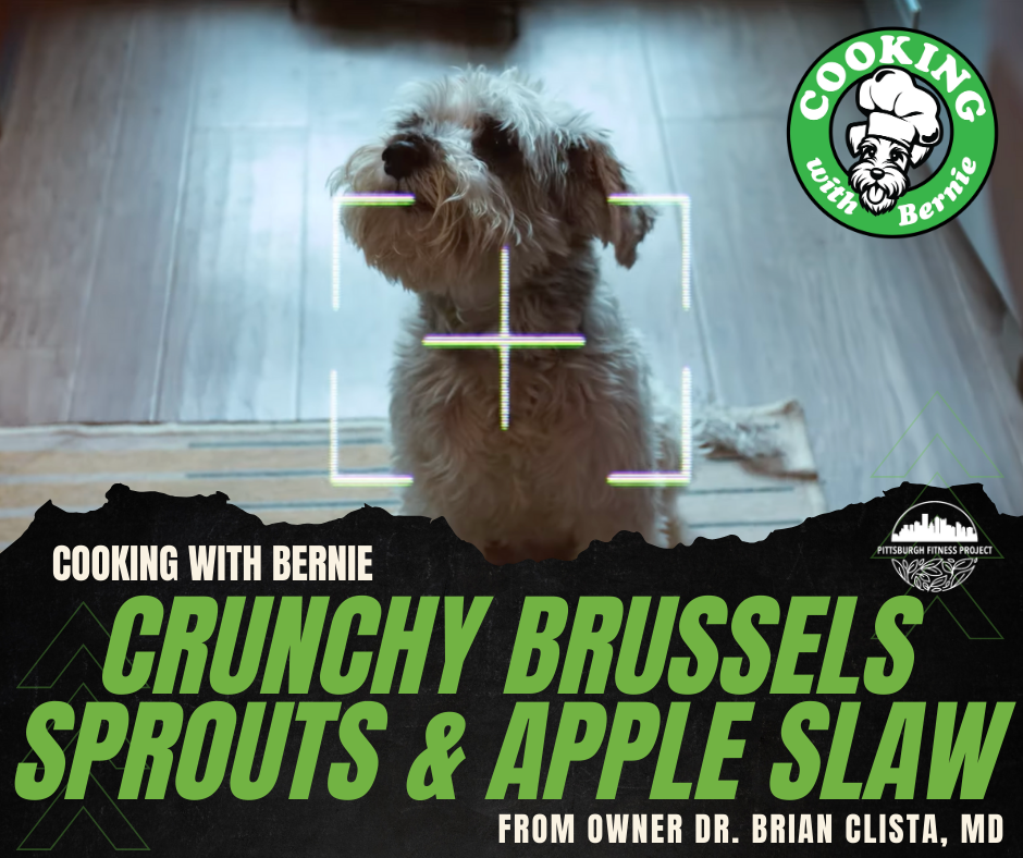CRUNCHY BRUSSELS SPROUTS &amp; APPLE SLAW