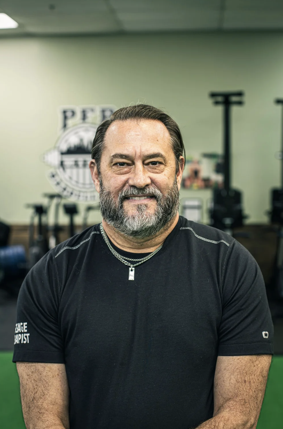 Massage Therapist Bill Horne.