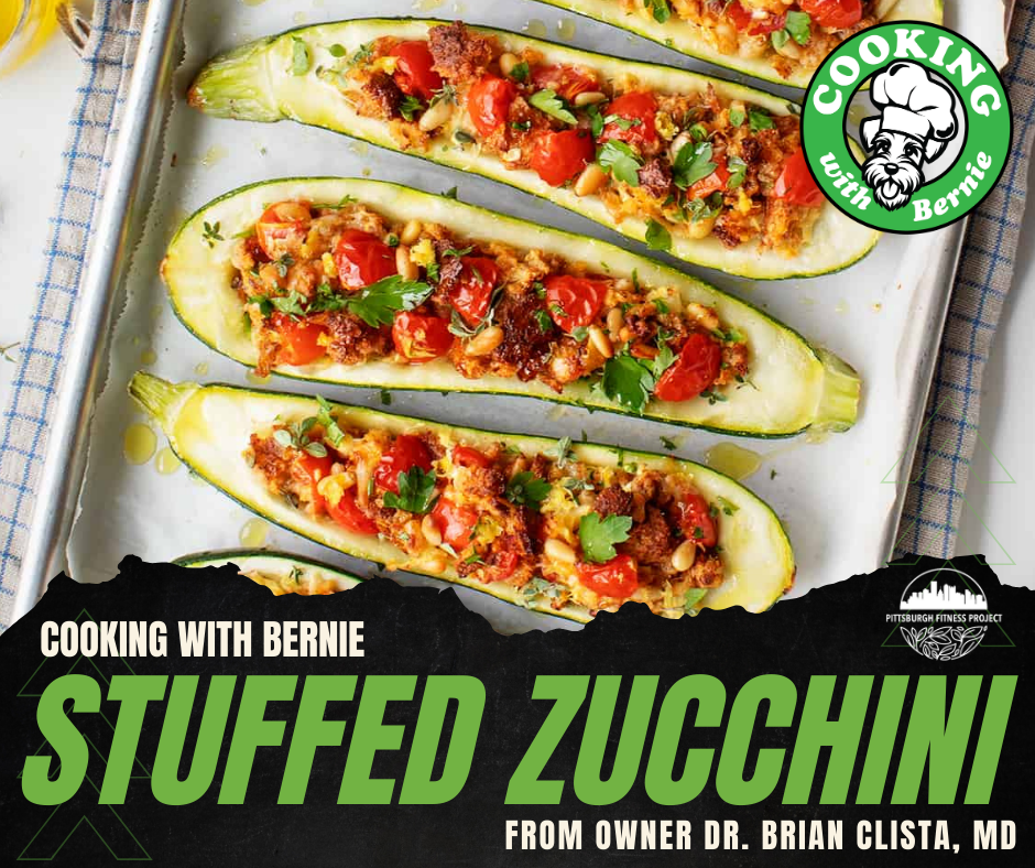 STUFFED ZUCCHINI