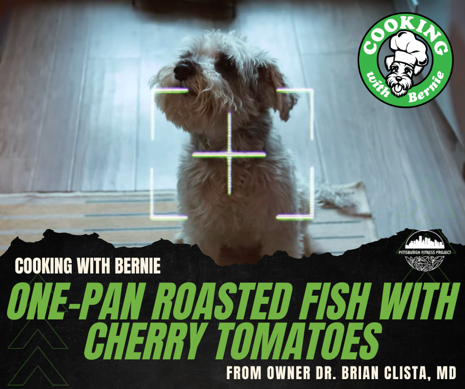 ONE-PAN ROASTED FISH WITH CHERRY TOMATOES