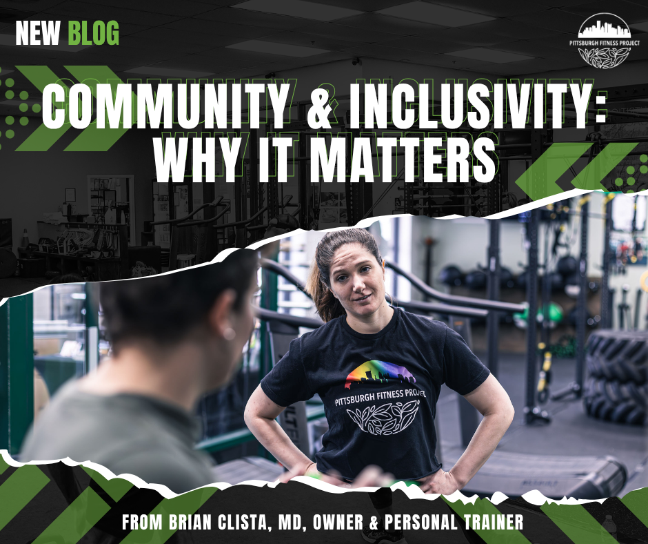 COMMUNITY &amp; INCLUSIVITY: WHY IT MATTERS