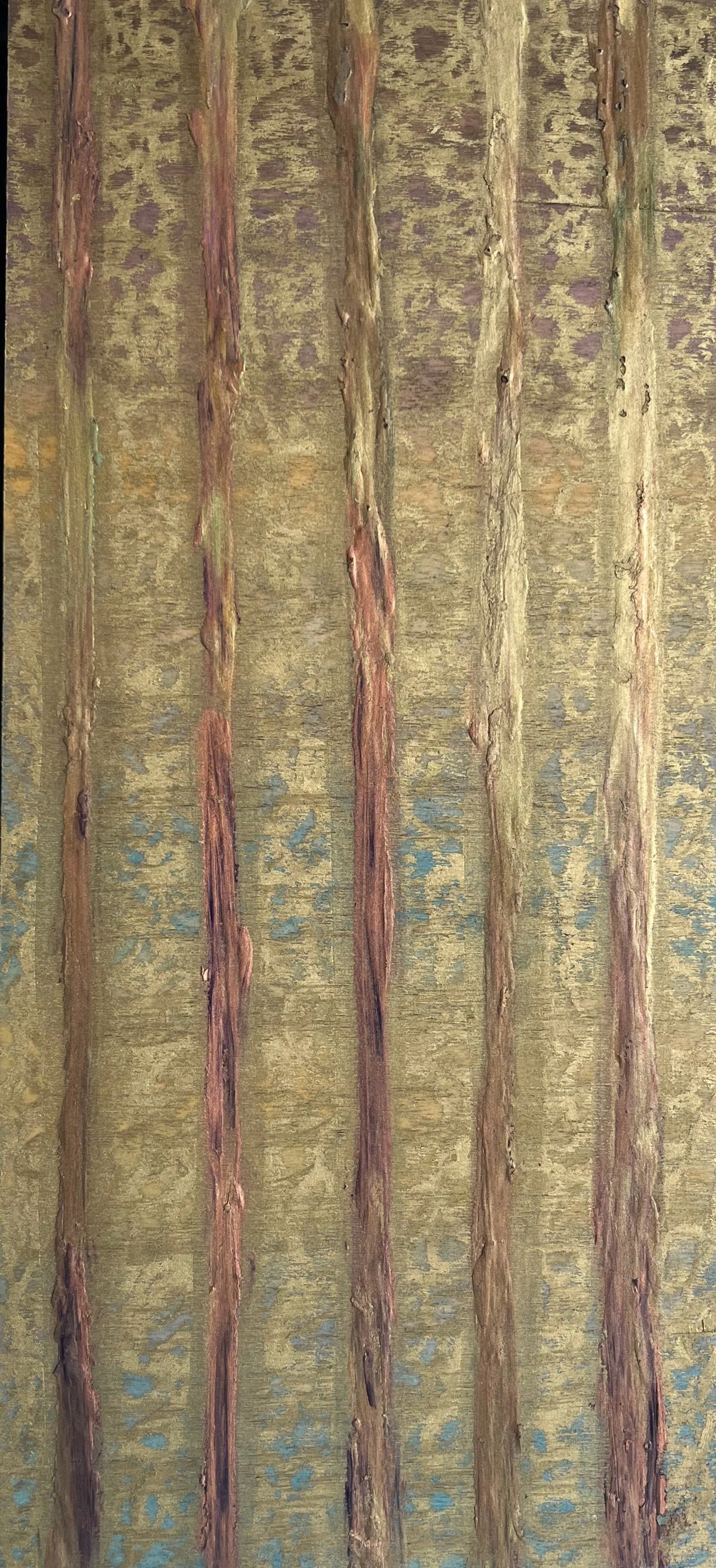 Let It Be_ Oil Pastel Painting_24 x 12