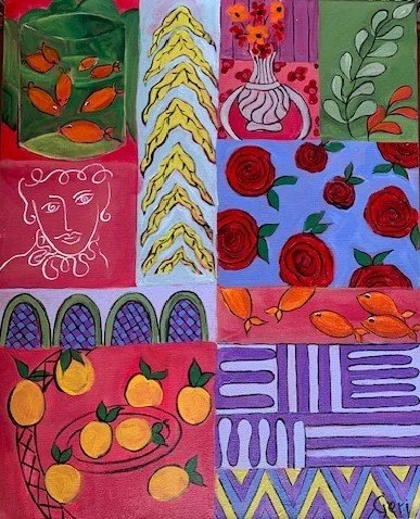 G Bringman _ Chasing Picasso - acrylic_16x20