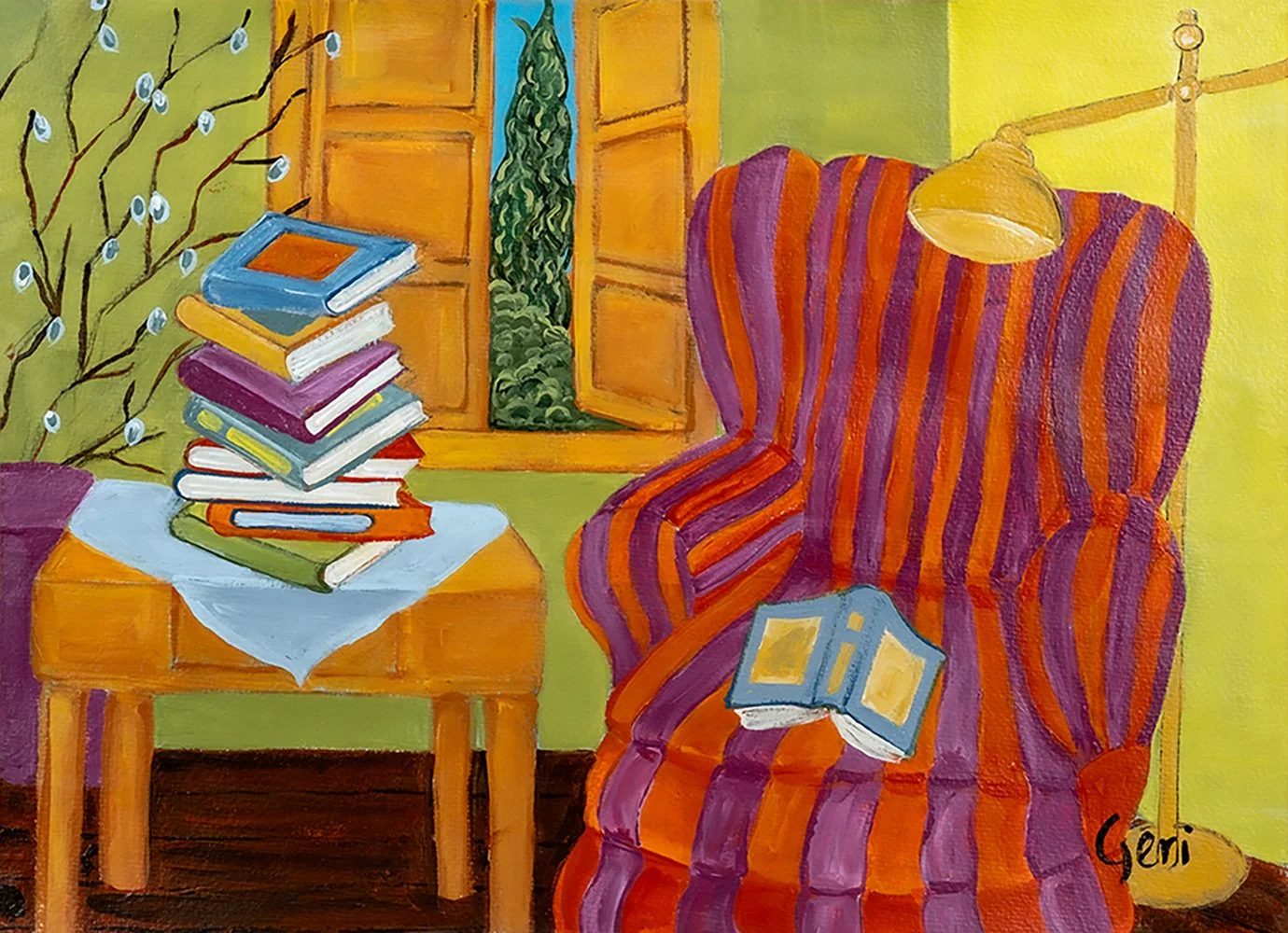Geri Bringman_Reading Nook_acrylic_paper 600KB.jpg