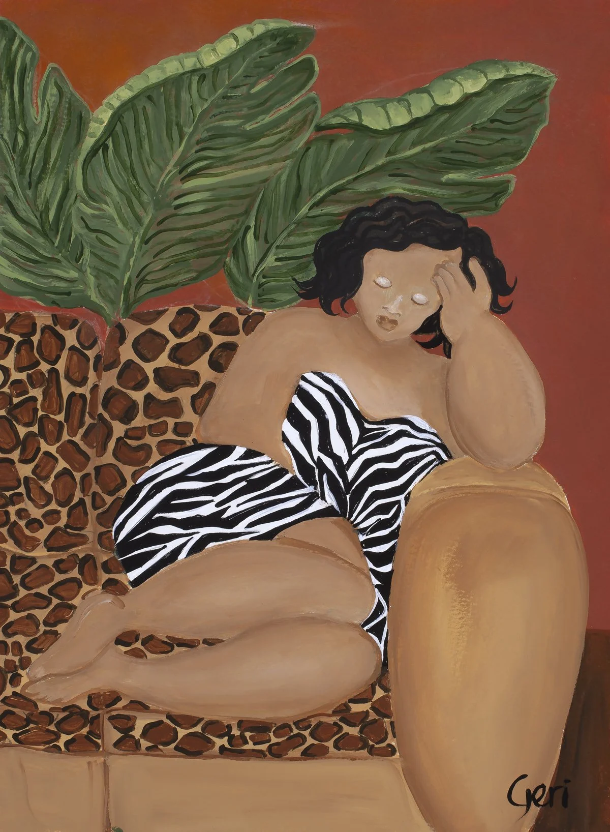 Day Dreaming - 15 x 11, acrylic