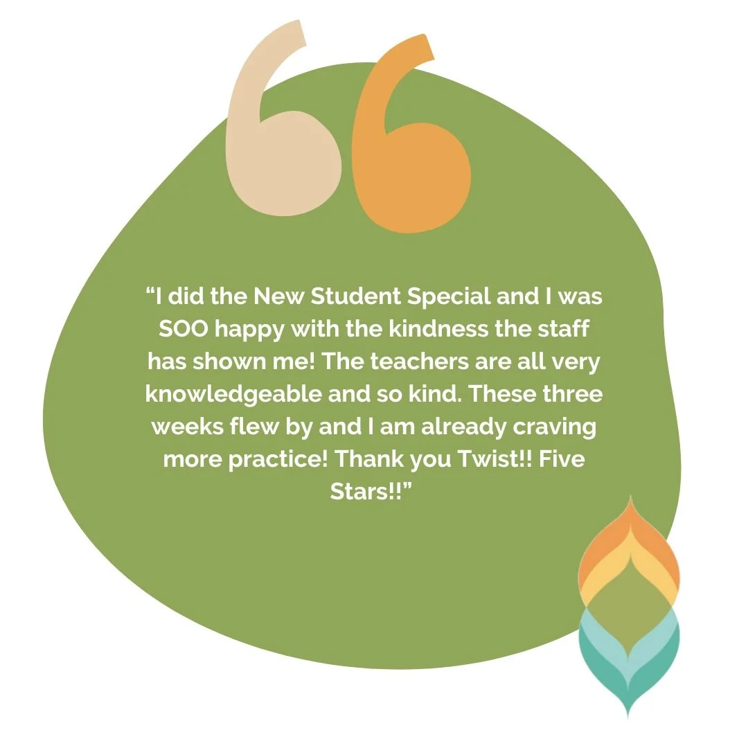 We truly love hearing feedback from our students, and especially from those who are new to the studio. Your experiences help us grow, refine our classes, and continue creating a space that feels welcoming and supportive for everyone. If you&rsquo;re 