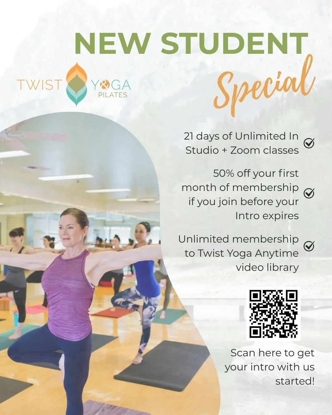 We&rsquo;re here to offer safe options for starting or restarting a yoga and Pilates practice, meeting you where you are today&mdash;and tomorrow. We know your first class can feel a little intimidating, but our supportive team will guide you every s